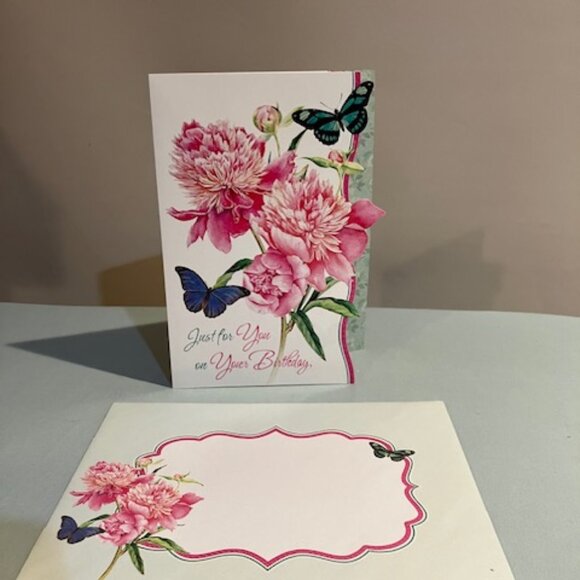 6 Birthday Cards New Beginnings Collection Detailed Envelopes 7.5x5.5 Floral - Picture 5 of 12